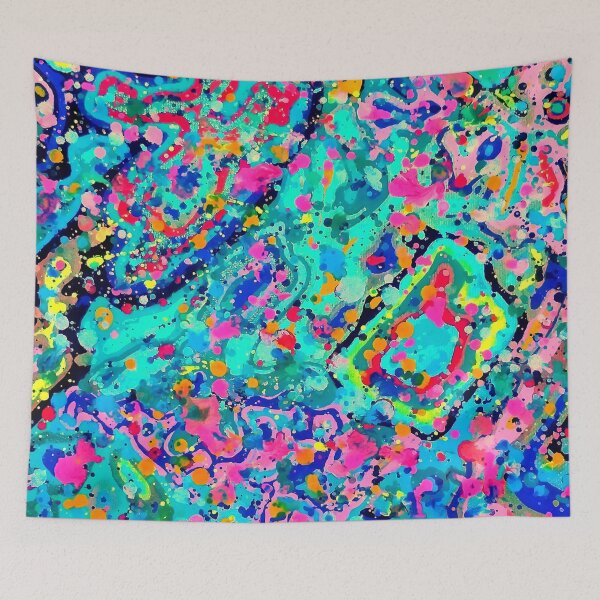 Item preview, Aqua Abstract  designed and sold by Maggamaria79.