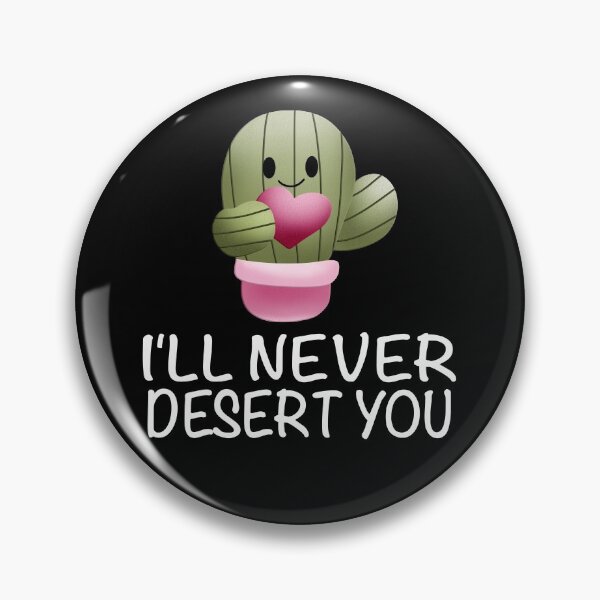 Item preview, Cute Cactus Valentine - I'll Never Desert You designed and sold by NadyaCC.