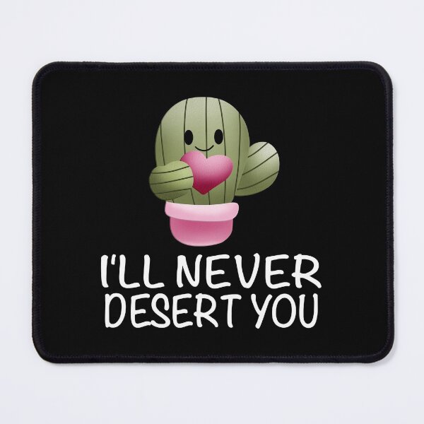 Item preview, Cute Cactus Valentine - I'll Never Desert You designed and sold by NadyaCC.