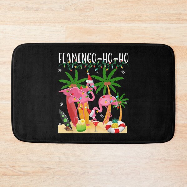 Item preview, Christmas Flamingo Ho Ho Funny Flamingo Lights designed and sold by RobertJason.