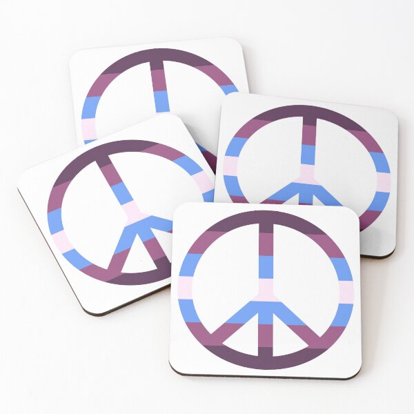Item preview, Peace and Gender Nonconforming Pride #2 designed and sold by NovotnyDesigns.
