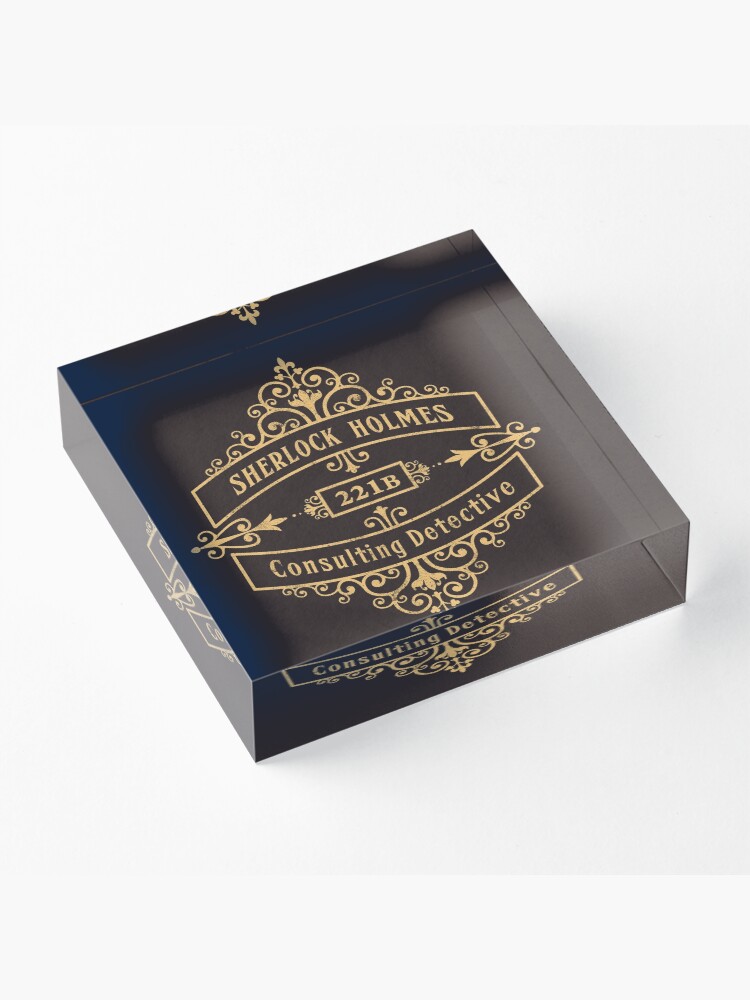 Alternate view of Consulting Detective Acrylic Block