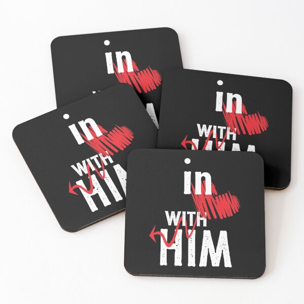 Item preview, In Love With Him - valentine's day gift for girlfriend, wife and the couple designed and sold by PlusAdore.