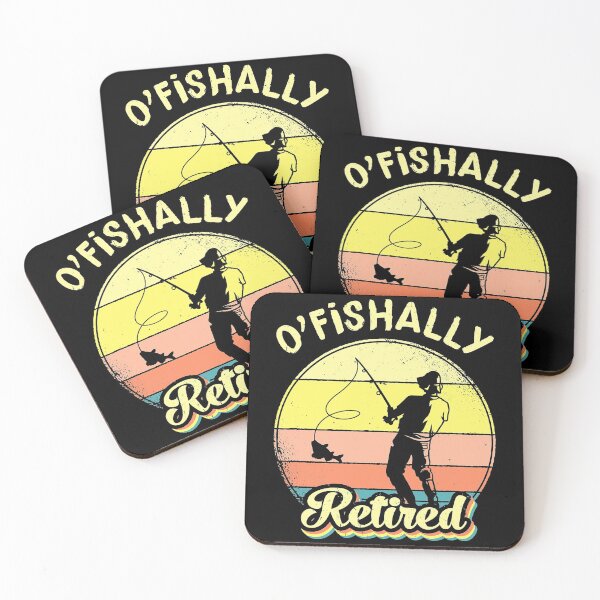Item preview, Ofishally Retired Fishing Retirement  designed and sold by ShannonMullins.
