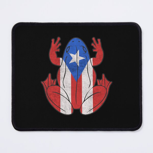 Item preview, Puerto Rican Frog Flag Puerto Rico Patriotic Boricua Roots designed and sold by ShannonMullins.