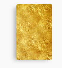 Gold metal Canvas Print