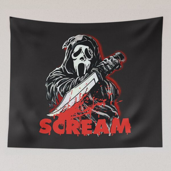 Item preview, Ghostface Scream mask Classic T-Shirt designed and sold by Hollyailey.
