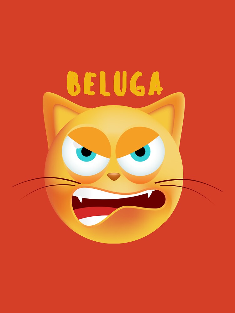 Beluga Cat Discord Pfp Essential T-Shirt T Shirt 100% Cotton Tee Beluga Cat   Beluga Cat Discord Beluga Catfish Beluga - AliExpress