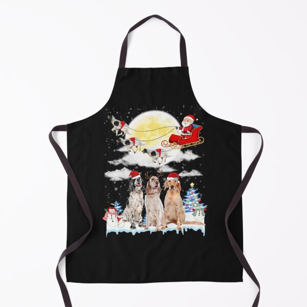 Item preview, English Setter Dog Santa Sleigh Christmas Lover Long Sleeve designed and sold by przfaxlkdv.