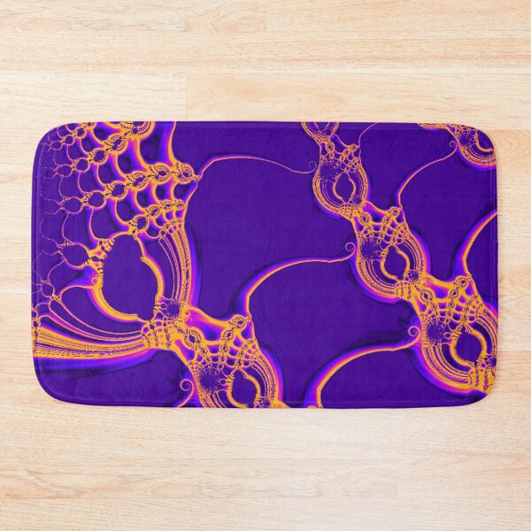 Item preview, Macrame | Purple and Yellow Fractal Design | Unique | Bohemian designed and sold by JillyJ05.