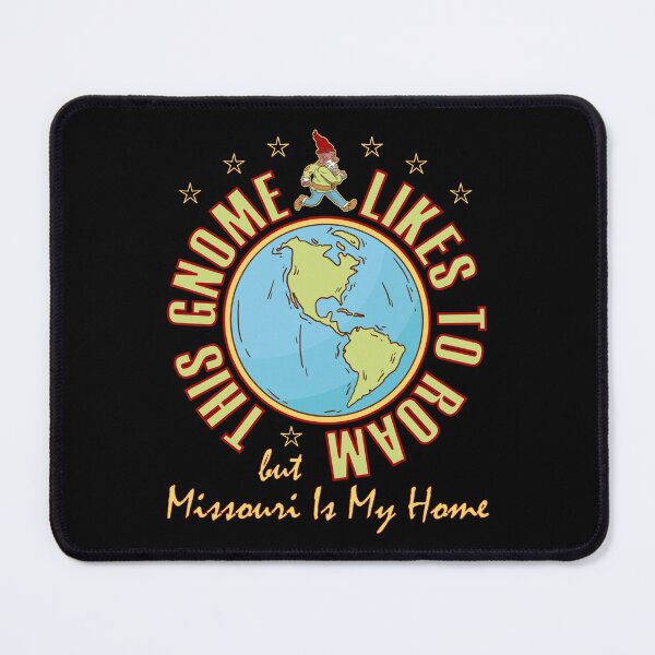 Item preview, Missouri Traveler Gnome Likes to Roam Beard Cool Hiker Gnome designed and sold by artfulnotebook.