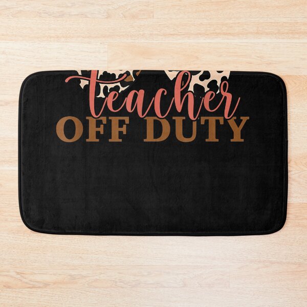 Item preview, Teacher Off Duty Last Day Of School Summer Leopard Print designed and sold by duckworthq.