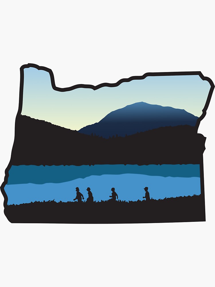 "Stand By Me Oregon Must Have" Sticker by JamaicanSteve Redbubble
