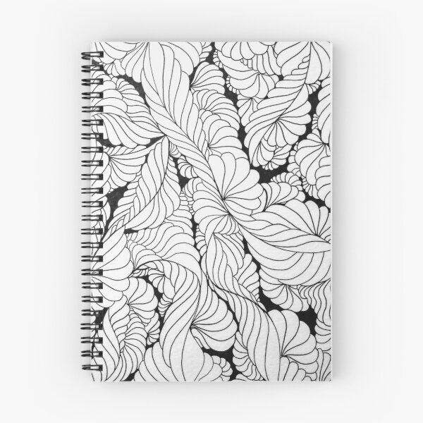 Item preview, Black & White floral designed and sold by Brooke Briggson.