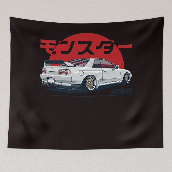 Item preview, Monster. Skyline R32 GTR Essential T-Shirt designed and sold by williamkit.