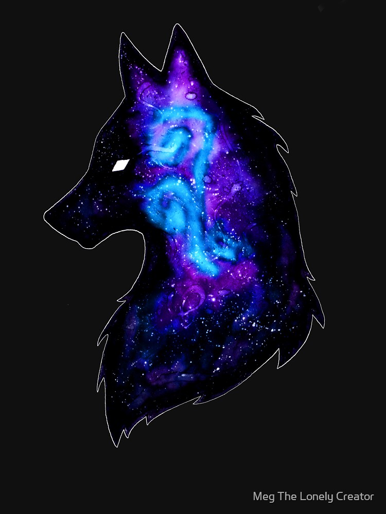 Wolf hoodie online galaxy