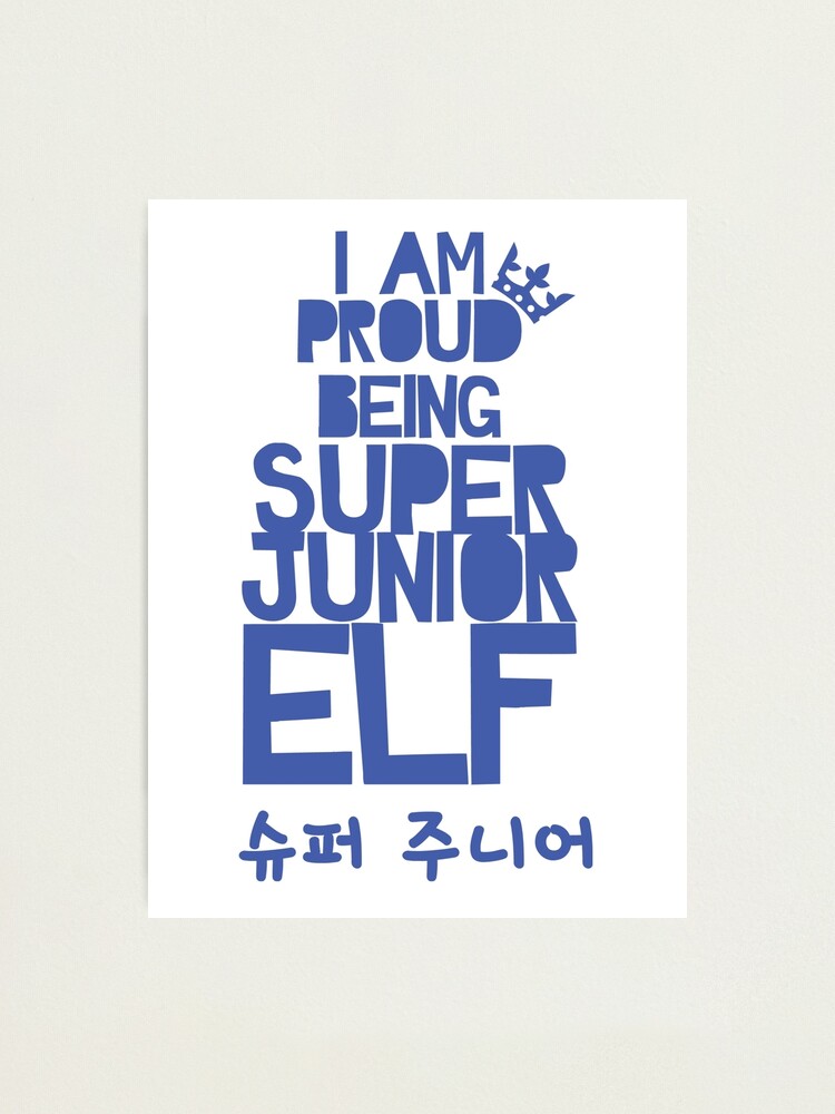 Alternate view of Super Junior ELF Photographic Print