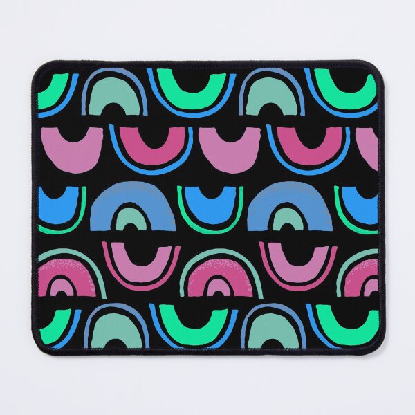 Item preview, Rainbow Abstract Pattern In Blue, Pink, And Lime designed and sold by DEC02.