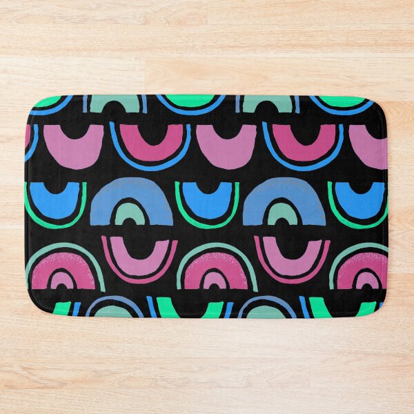 Item preview, Rainbow Abstract Pattern In Blue, Pink, And Lime designed and sold by DEC02.
