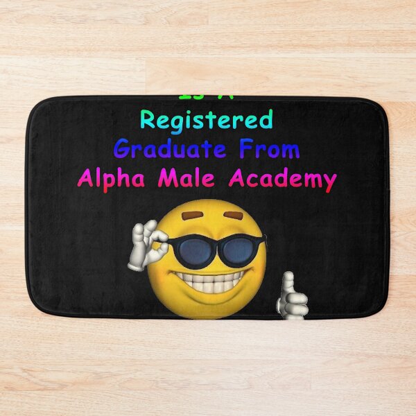 Item preview, ALPHAFUUNYMALE ACADEMY GRADUATE designed and sold by TiffBrant.