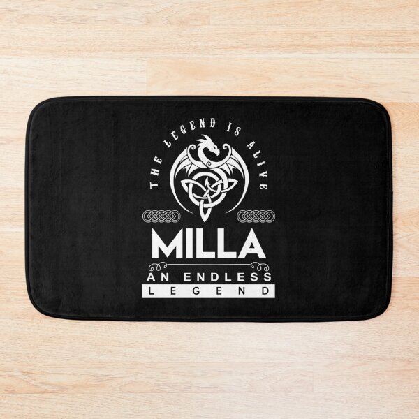 Item preview, Milla Name T Shirt - Milla The Legend Is Alive - An Endless Legend Gift Item Tee designed and sold by nauglesamatha.