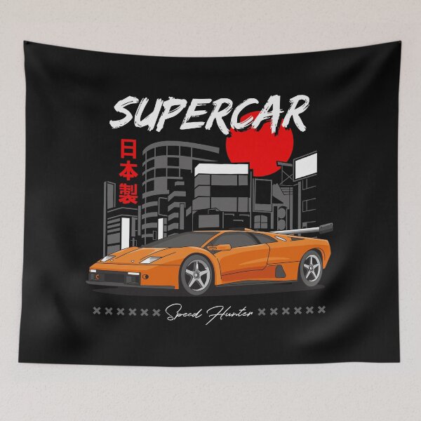 Item preview, Supercar Yellow designed and sold by viralstudio.