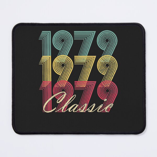 Item preview, 43rd Birthday Gift Vintage 1979 43 Years Old Classic Retro T-Shirt designed and sold by WilmaMcMillan.