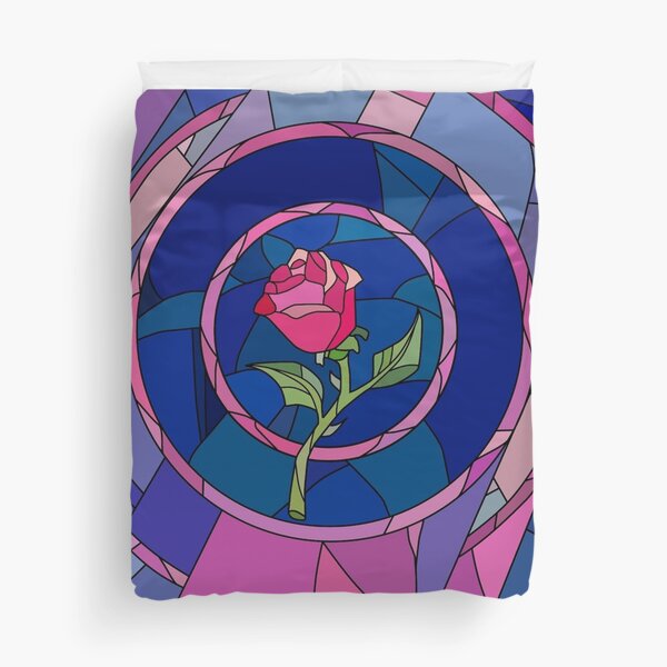 Glass Rose Duvet Cover
