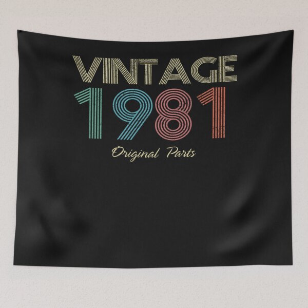 Item preview, 1981 - Vintage Original Parts T-Shirt designed and sold by TinaWinsor.