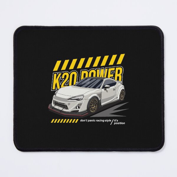 Item preview, K20 Power White Car designed and sold by viralstudio.