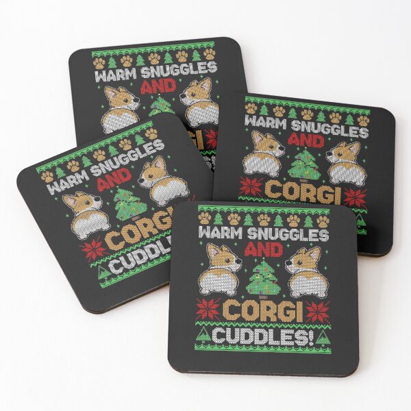Item preview, Warm Snuggles And Corgi Cuddles Ugly Christmas Sweater Sweatshirt designed and sold by przfaxlkdv.