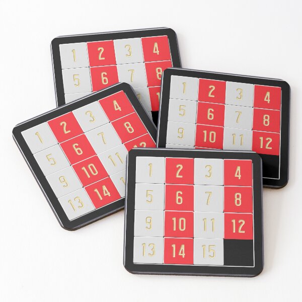 Item preview, Slide Puzzle (solved) designed and sold by GloopTrekker.