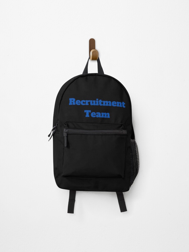 Thumbnail 1 of 3, Backpack, Recruitment Team designed and sold by Click-Like.