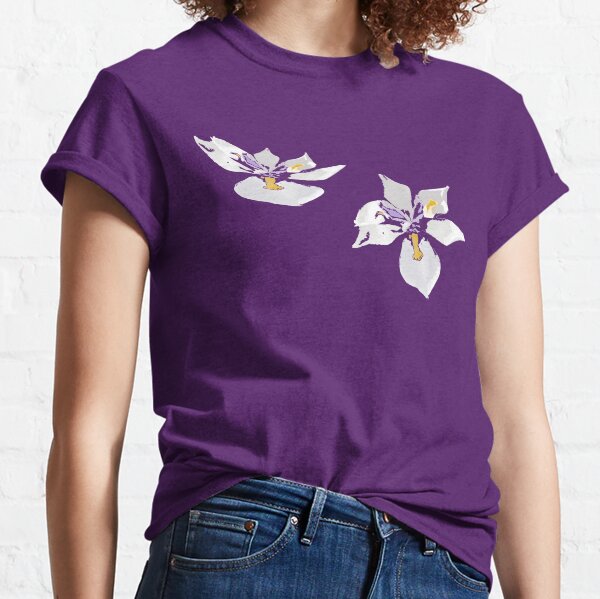 White Iris Floating Classic Classic T-Shirt