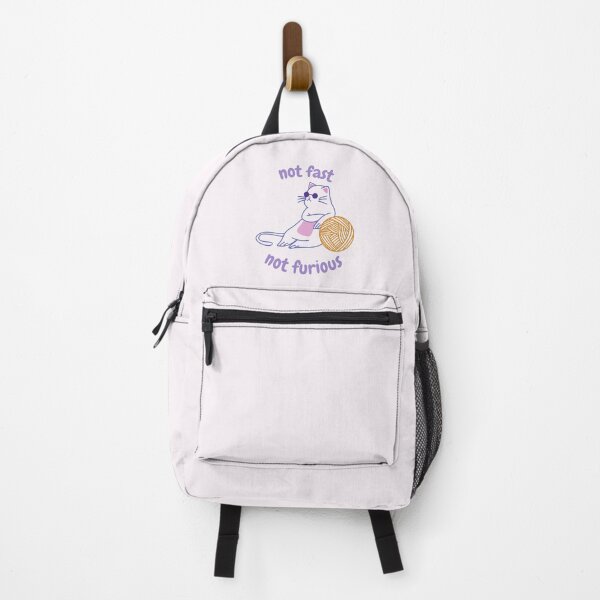 Item preview, lazy cat | not fast, not furious | designed and sold by mochipath.