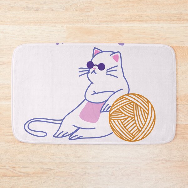Item preview, lazy cat | not fast, not furious | designed and sold by mochipath.
