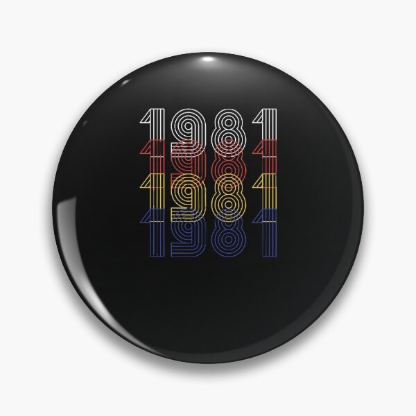 Item preview, 1981 Retro Vintage Looks Text Art Design T-Shirt designed and sold by TinaWinsor.