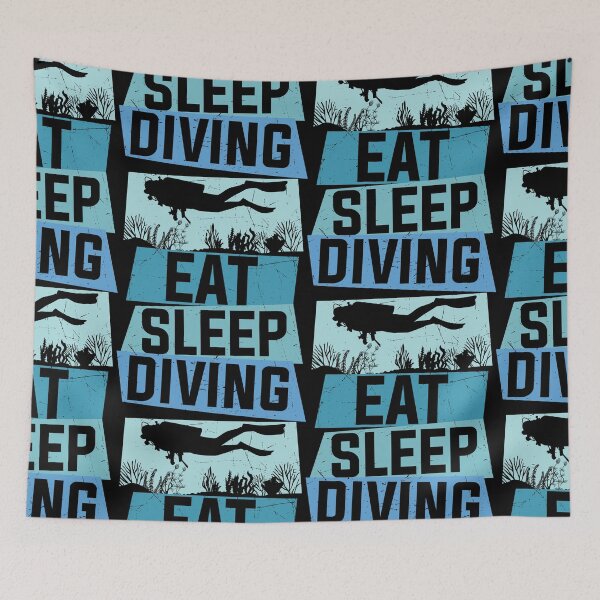 Item preview, Eat, Sleep, Diving | Live to Dive designed and sold by ArtbyJamasin.