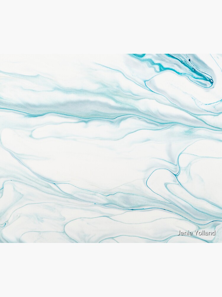 Cool Liquid Turquoise Fjords by JenieYolland
