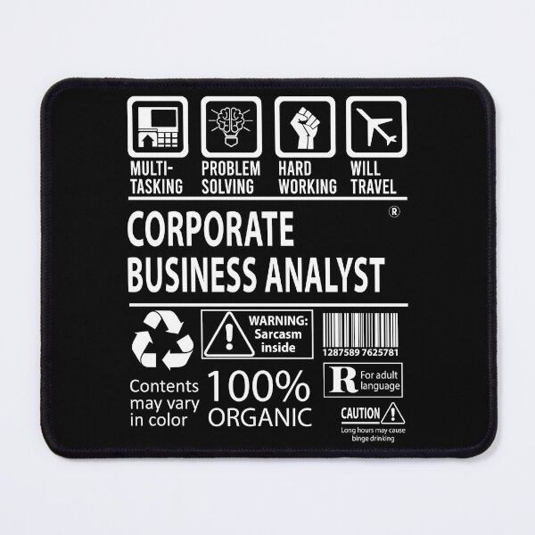 Item preview, Corporate Business Analyst T Shirt - MultiTasking Certified Job Gift Item Tee designed and sold by oslandefren.