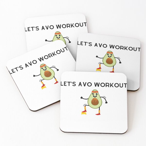 Item preview, Let's Avo Workout - Aerobic designed and sold by rgsblo.
