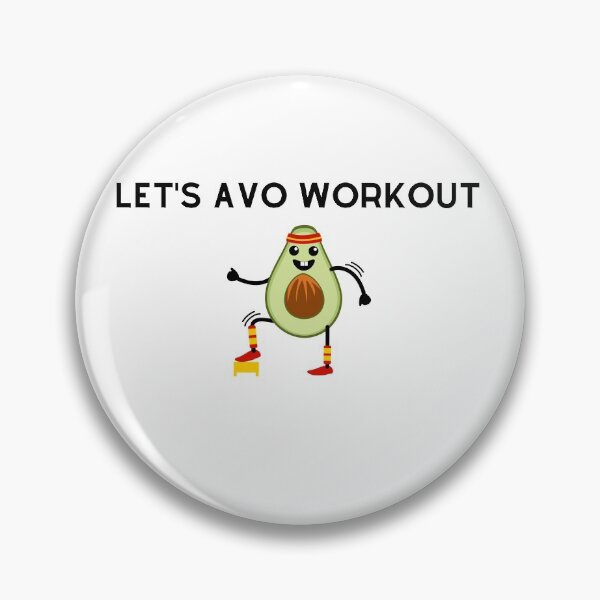 Item preview, Let's Avo Workout - Aerobic designed and sold by rgsblo.