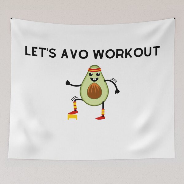 Item preview, Let's Avo Workout - Aerobic designed and sold by rgsblo.