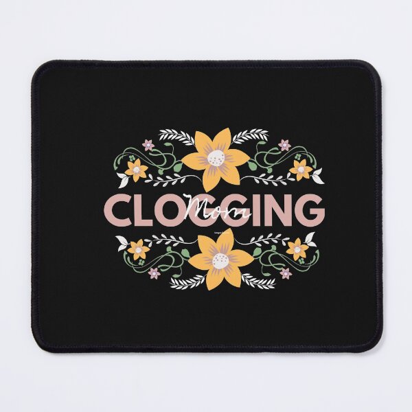 Item preview, Clogging Mom with Orange flowers.  Gift for Cloggers designed and sold by SherylThomas223.