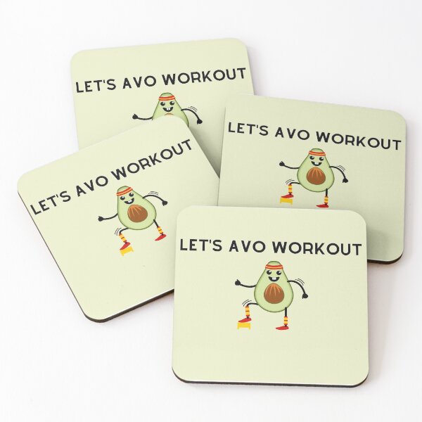 Item preview, Let's Avo Workout - Aerobic designed and sold by rgsblo.