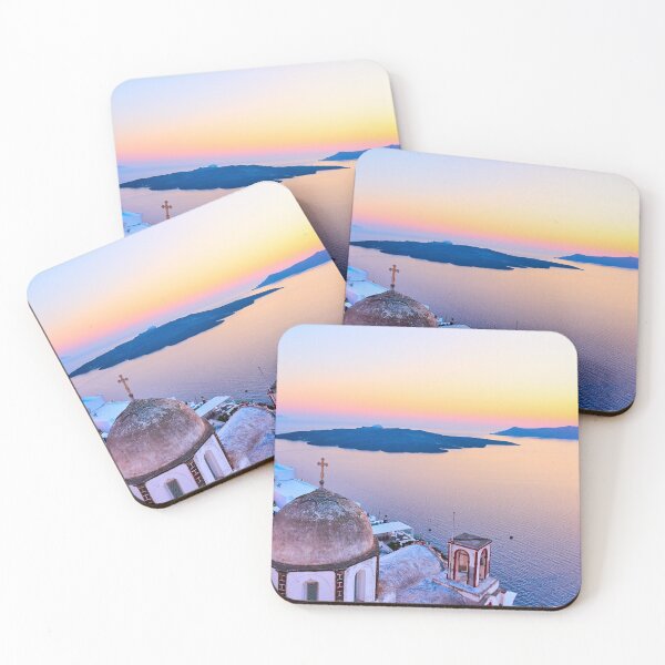 Item preview, Santorini Greece at Sunset designed and sold by RegaloRepublic.