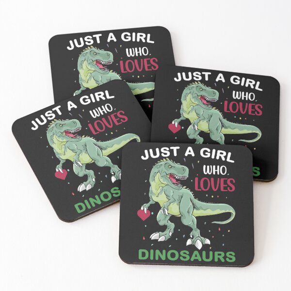 Item preview, Just A Girl Who Loves Dinosaurs - Dinosaurs Quotes designed and sold by husseiN-IQ.