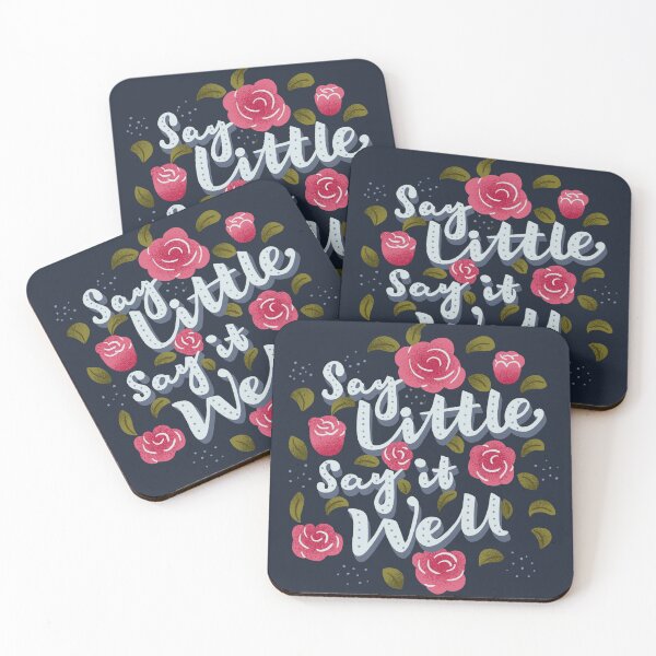 Item preview, Say little, say it well designed and sold by simonlidesign.