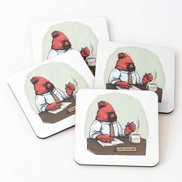 Item preview, Cardinal Carl Dinal, MBA designed and sold by CharleneKay1.