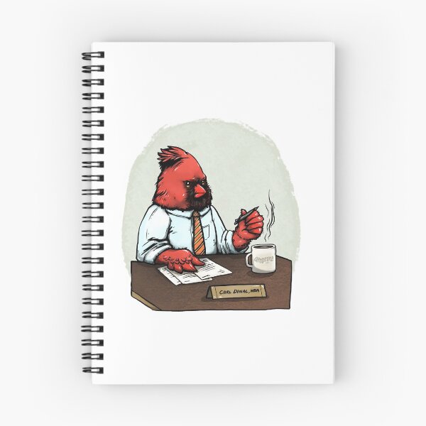 Item preview, Cardinal Carl Dinal, MBA designed and sold by CharleneKay1.
